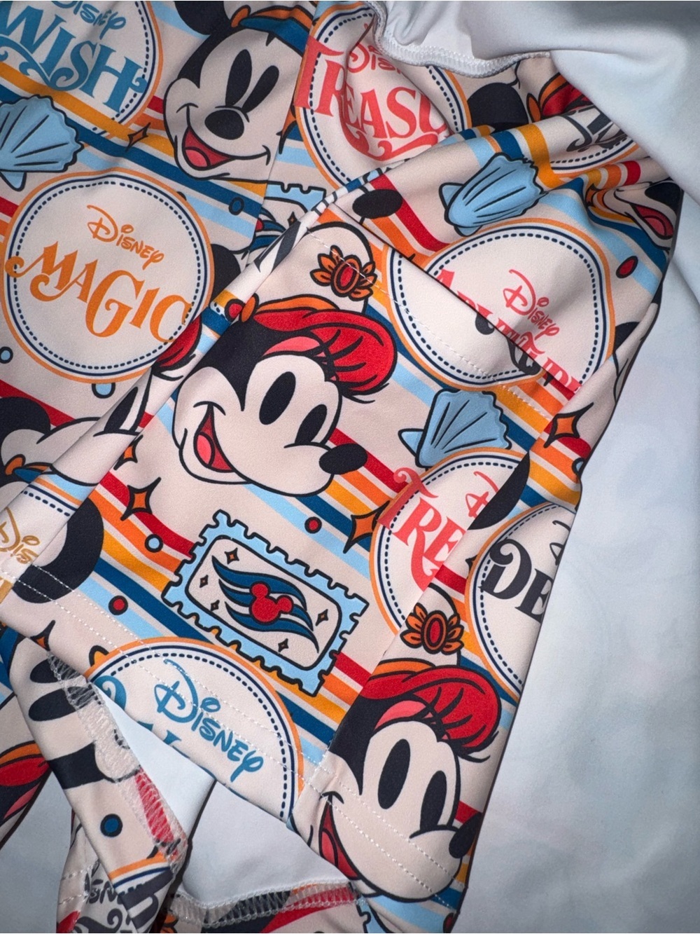 Disney Cruise Line Mickey and Minnie Mouse Circle Skort XS boutique/handmade - Picture 6 of 10